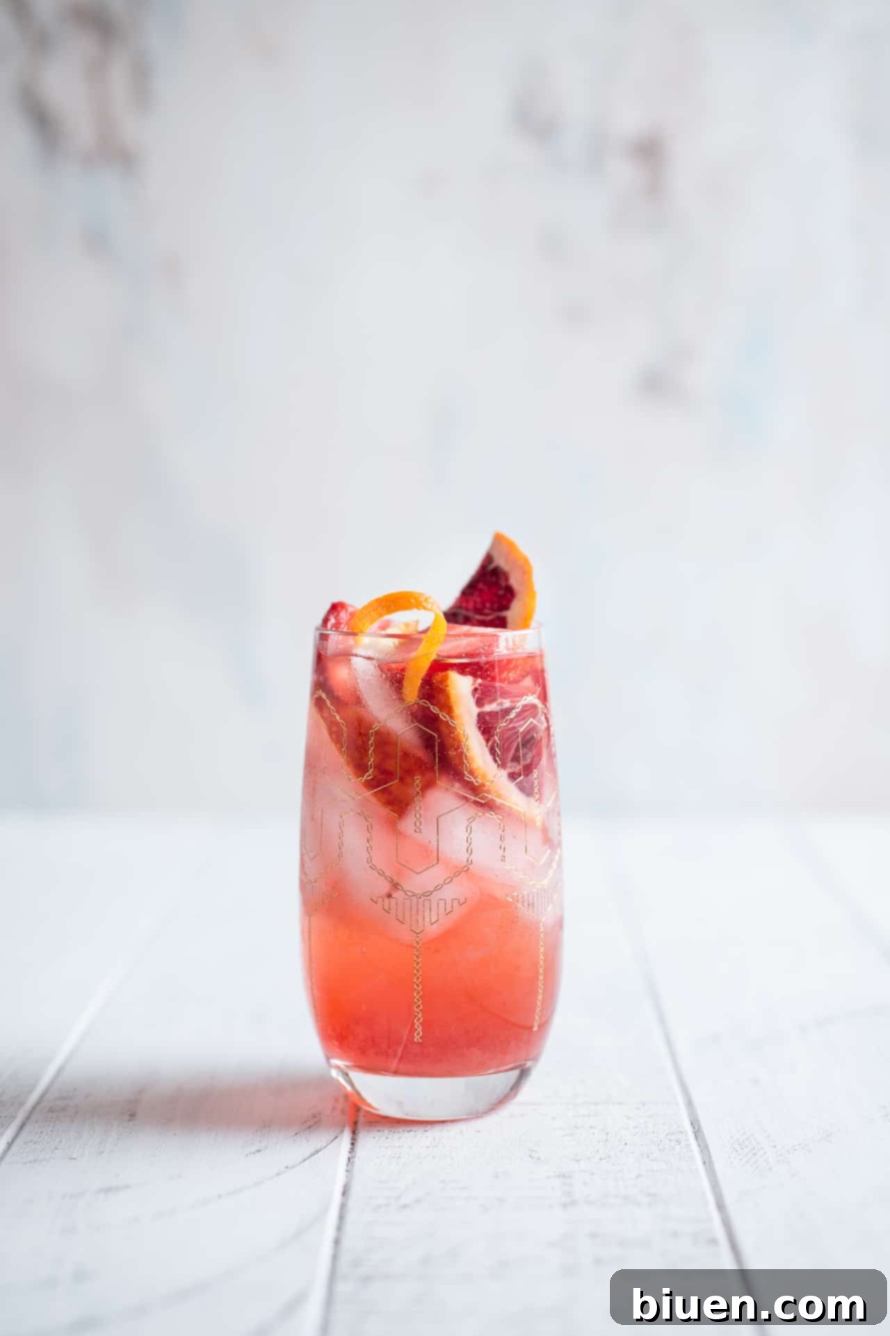 Strawberry Campari Gin Spritz