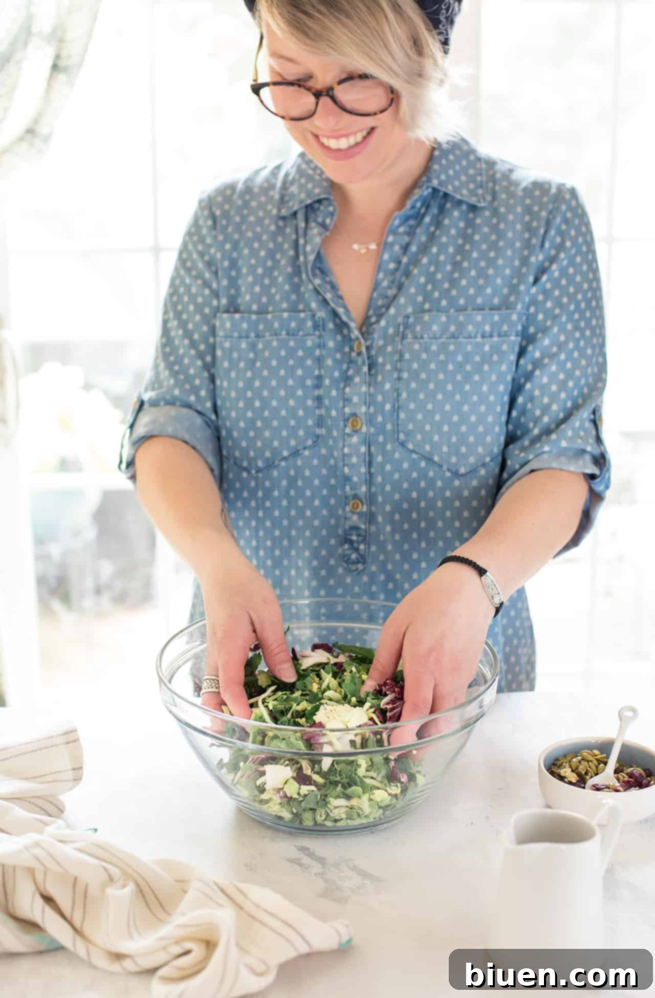 Unprocessed Living: The Real Food Revolution 2 Salad Preparation