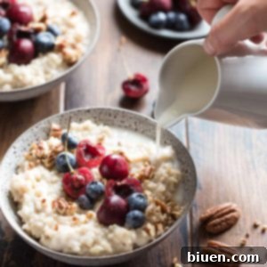 Naturally Sweetened Vegan Gluten-Free Brown Rice Breakfast Pudding 7 Brown Rice Breakfast Pudding {Gluten-Free, Vegan & Naturally Sweetened}