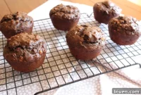 Decadent Chocolate Banana Muffins