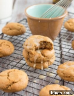 Recipe image for soft baked ginger cookies