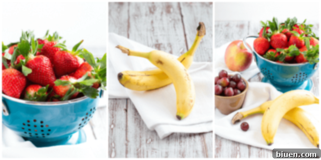 Peanut Butter Banana Dip {Healthy} | www.themessybakerblog.com