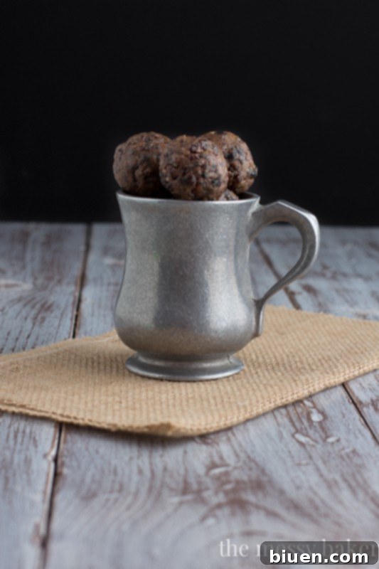 Cherry Pie Energy Balls - Featuring dried tart cherries