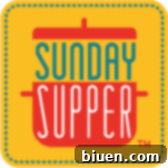 Luscious Butterscotch Chocolate Caramel Cookie Cups 9 Sunday Supper Movement badge