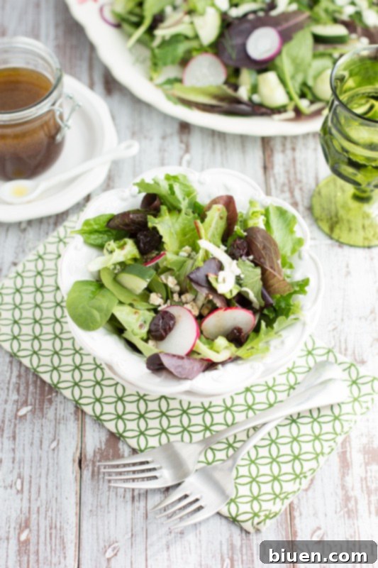 Crunchy Fennel Radish Medley with Cherry Balsamic Glaze 3 Close-up of fresh spring greens and colorful radishes