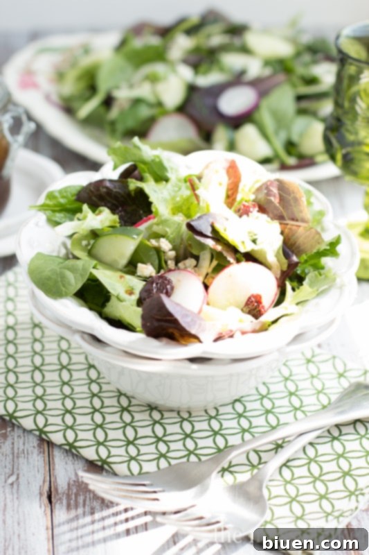 Crunchy Fennel Radish Medley with Cherry Balsamic Glaze 8 Cherry-Balsamic Vinaigrette being drizzled over salad