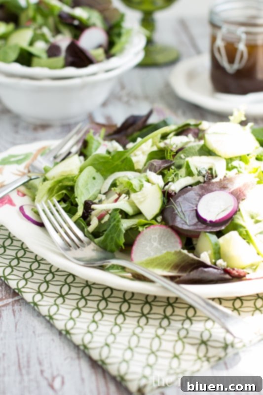 Crunchy Fennel Radish Medley with Cherry Balsamic Glaze 9 Plated Fennel & Radish Salad with Cherry-Balsamic Vinaigrette