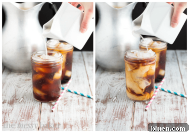 Cold Brewed Coffee Tutorial | www.themessybakerblog.com