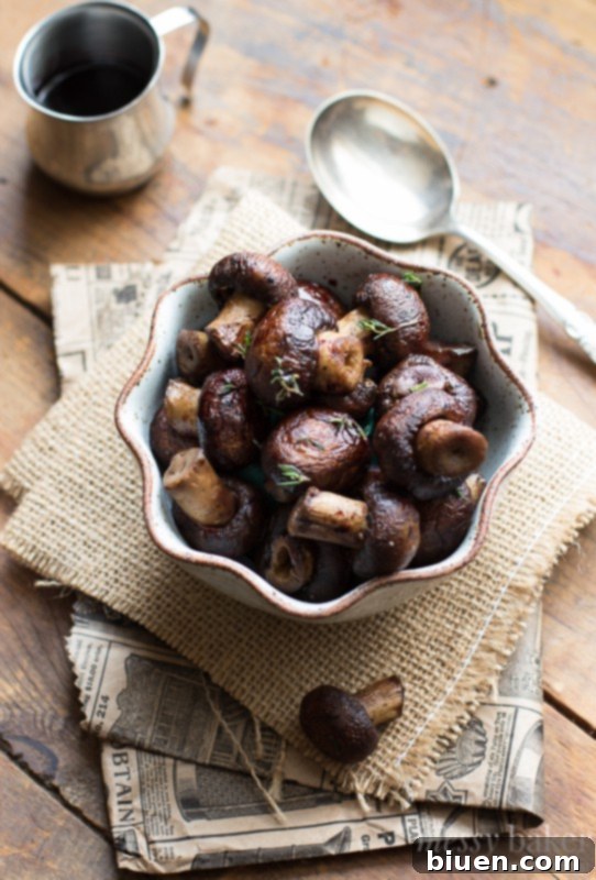 Perfectly Grilled Mushrooms with a Smoky Char