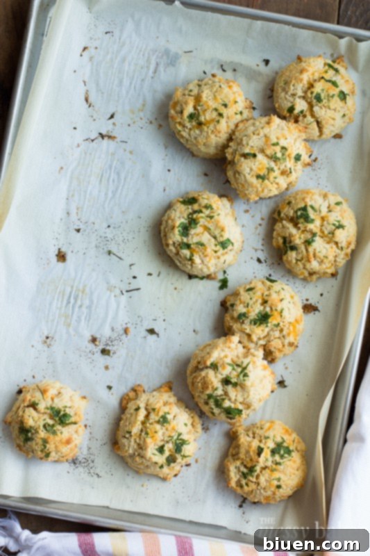 Delicious Gluten-Free Chesapeake Cheddar Bay Biscuits with a golden crust