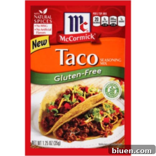 McCormick Gluten-Free Taco Seasoning