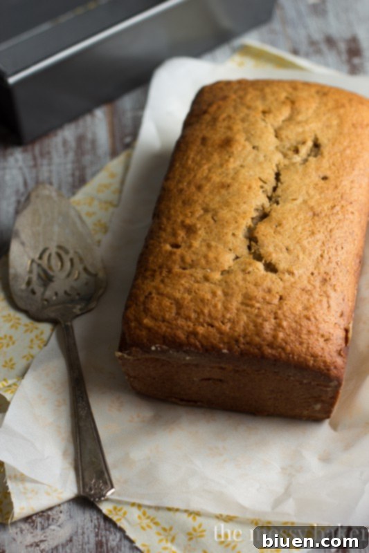 Nutella & Toasted Pecan Swirl Banana Bread | www.themessybakerblog.com