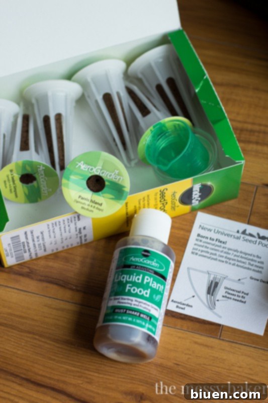 AeroGarden Review | www.themessybakerblog.com