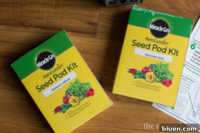 AeroGarden Review | www.themessybakerblog.com