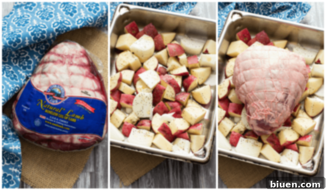 Asian BBQ Glazed Leg of Lamb | Ready for the Oven