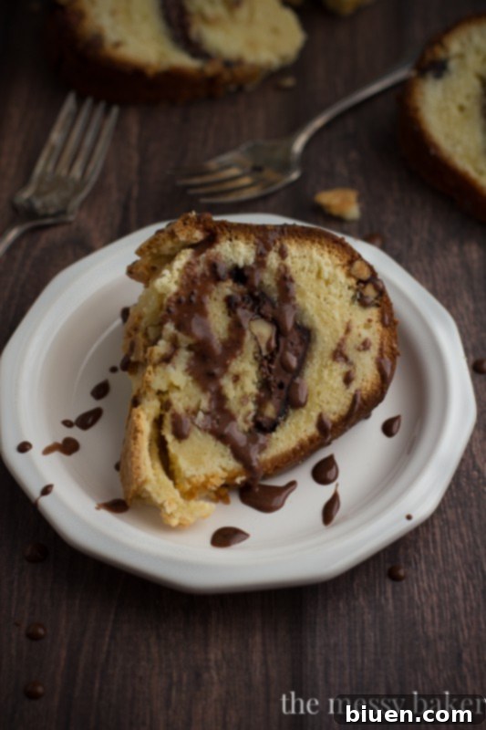 Gourmet Chocolate Hazelnut Swirl Cream Cheese Pound Cake 2 Decadent Chocolate Hazelnut Swirl Cream Cheese Pound Cake with Mocha Glaze