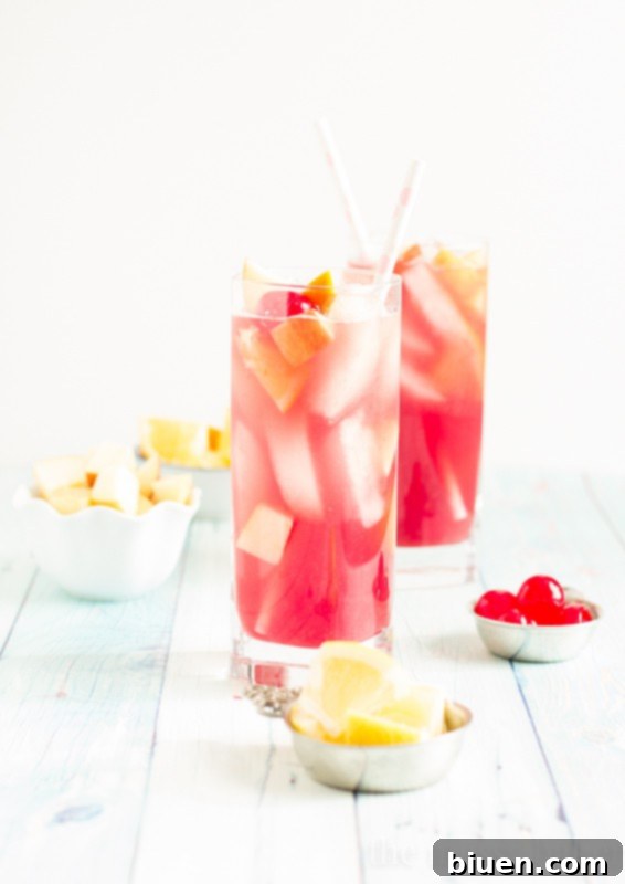 Irresistible Black Cherry Sangria 2 Pitcher of Black Cherry Sangria ready to serve for a party