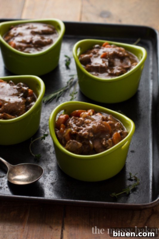 Succulent Beef & Umami Mushroom Pie 4 Steak and Mushroom Pie Ready for Baking with Puff Pastry