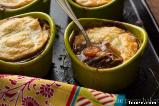 Puff pastry topping being prepared for Steak and Mushroom Pie
