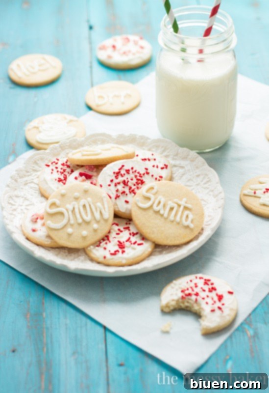 Peppermint Buttercream Gluten-Free Sugar Cookies 3 Gluten-Free Sugar Cookies with Peppermint Buttercream | www.themessybakerblog.com