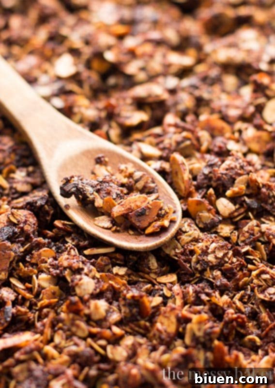 Nutella Almond Granola