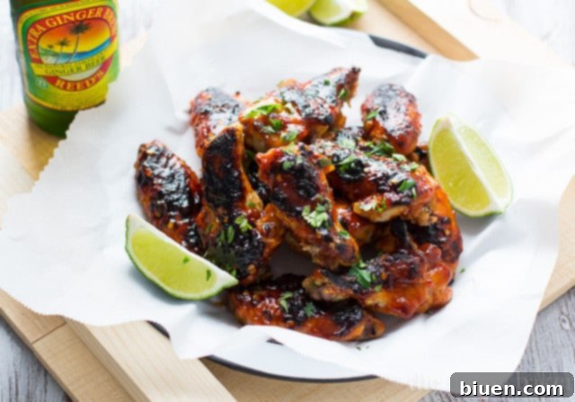 Sweet & Spicy Sriracha Glazed Wings {Baked, Not Fried}