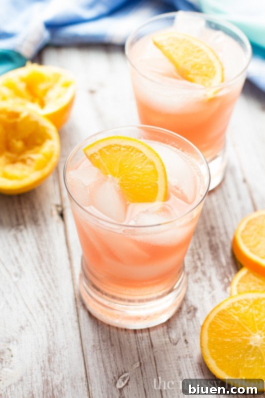 Cranberry Orange Crush Cocktail