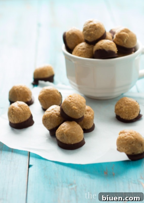 Peanut Butter Buckeyes Reimagined 18 Healthy Peanut Butter Buckeyes