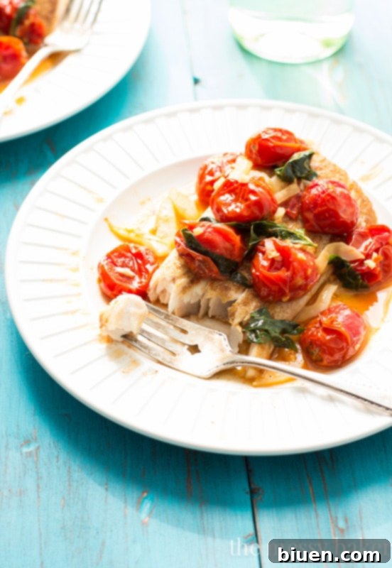 Mahi Mahi with Roasted Tomatoes and Fennel