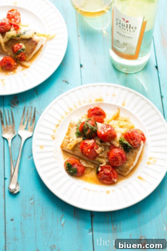 Mahi Mahi with Roasted Tomatoes and Fennel