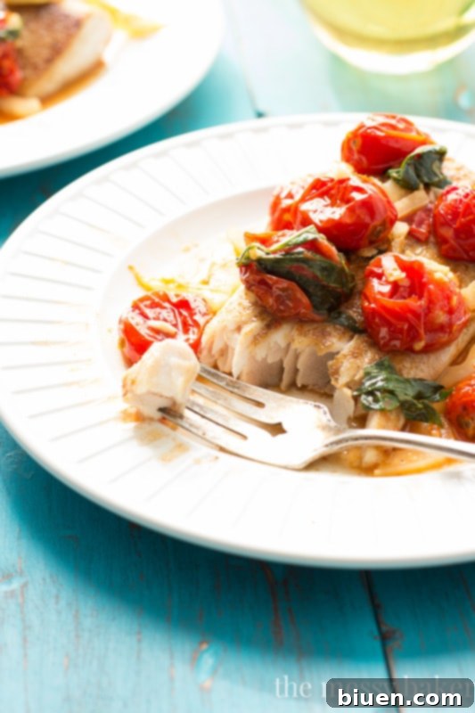Mahi Mahi with Roasted Tomatoes and Fennel