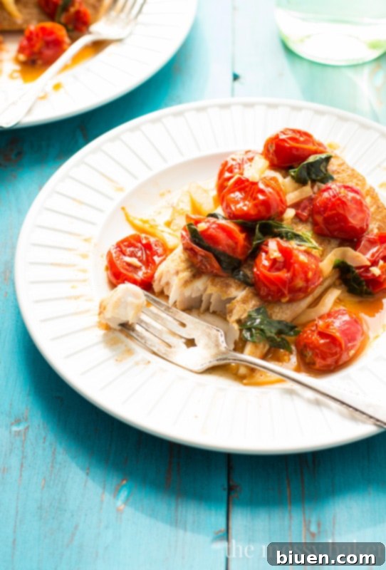 Mahi Mahi with Roasted Tomatoes and Fennel