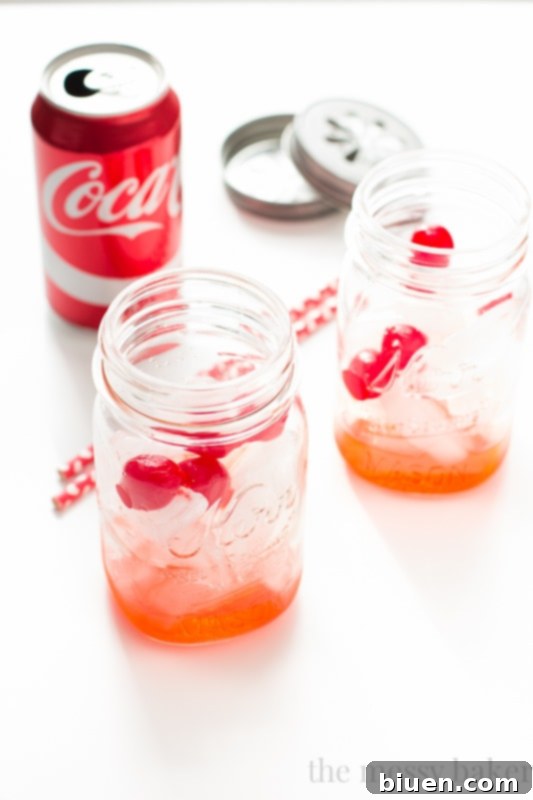 Black Cherry Cuba Libre Cocktail {aka Adult Cherry Coke}
