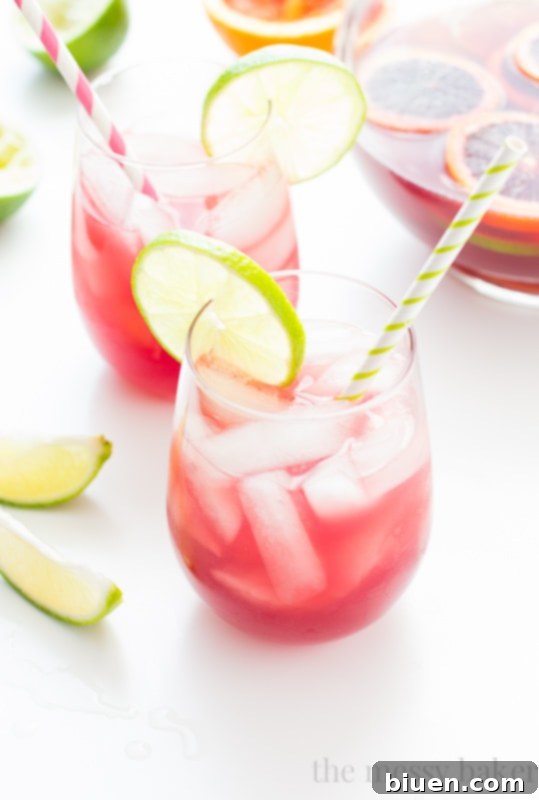 Sangrita {Sangria + Margarita} Cocktail