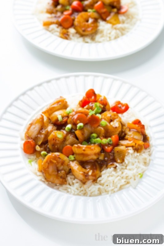Preparing vegetables for Garlic Shrimp Stir Fry