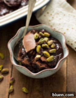 Earl Grey Brownie Pudding Recipe Card Image