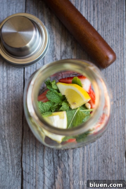 Strawberry Jam Bourbon Smash