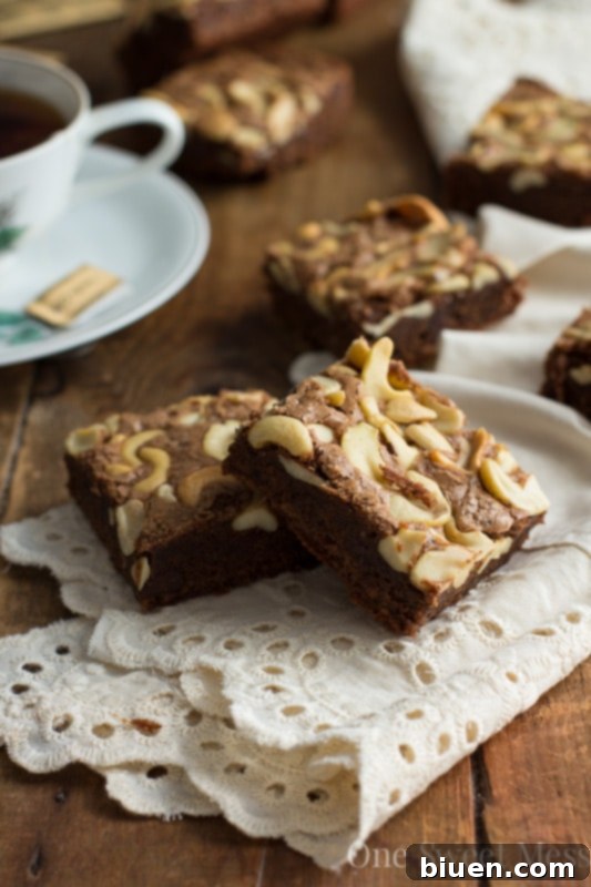 Brown Butter Chai Tea Brownies
