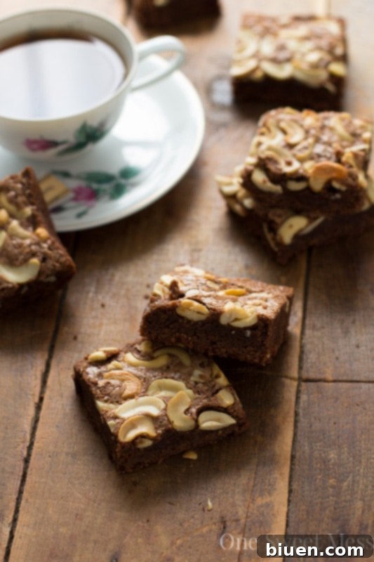 Brown Butter Chai Tea Brownies