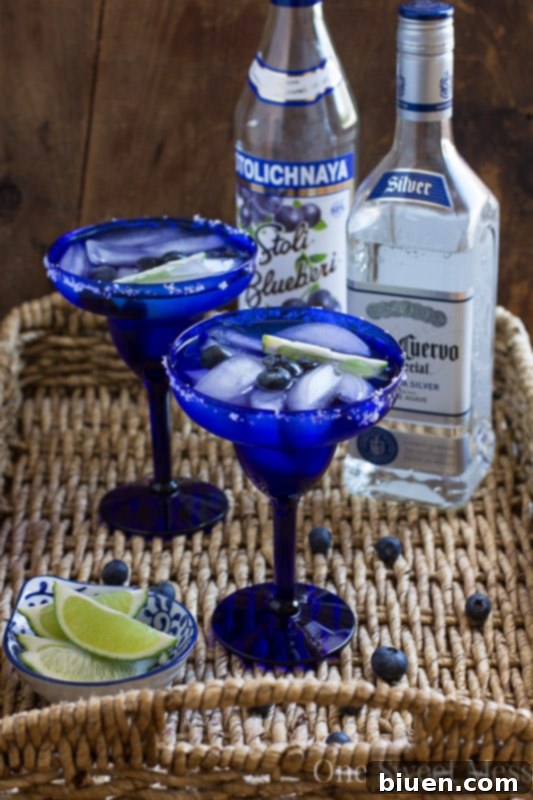 Blueberry Margaritas