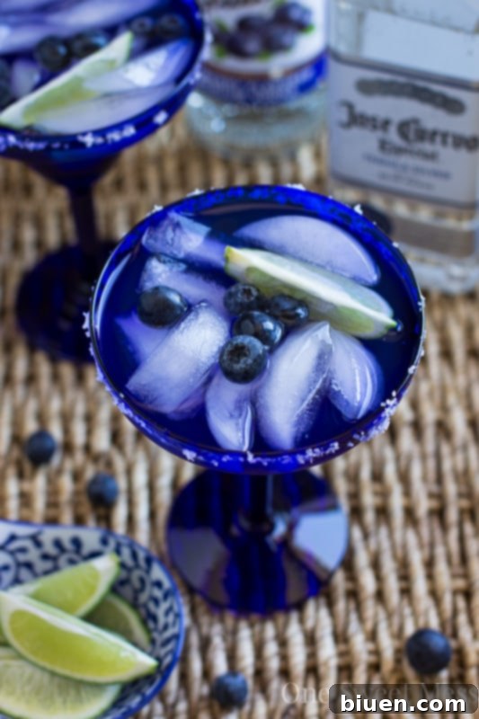 Blueberry Margaritas