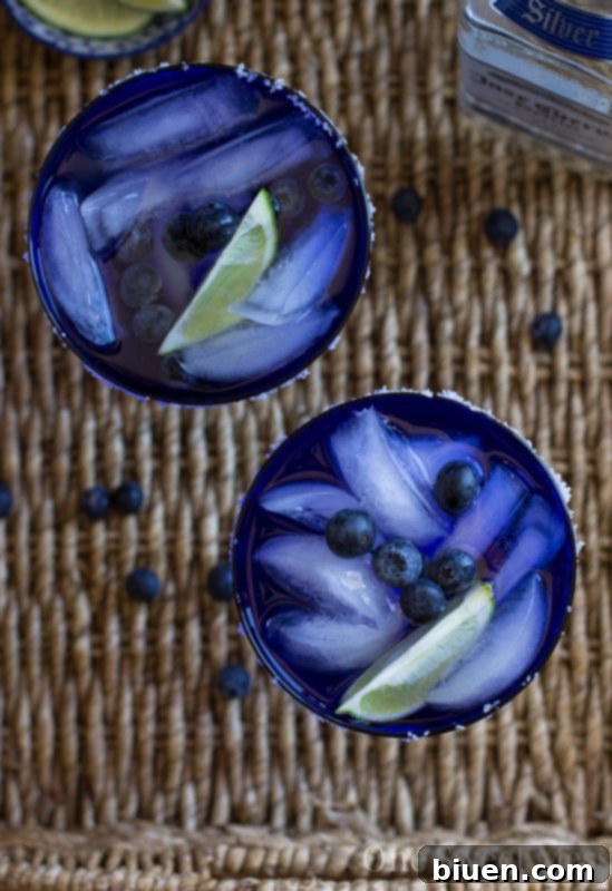 Blueberry Margaritas