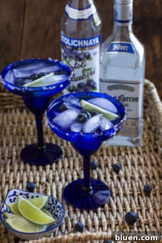Blueberry Margaritas