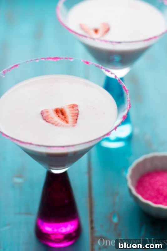 Thursday Temptation: Strawberry Shortcake Martini 36 Strawberry Shortcake Martini