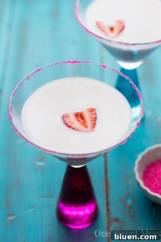 Strawberry Shortcake Martini