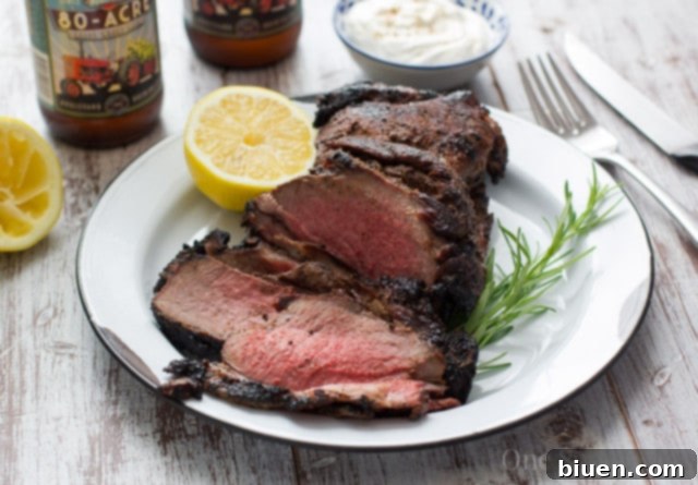 Mediterranean Grilled Lamb with Pale Ale Glaze
