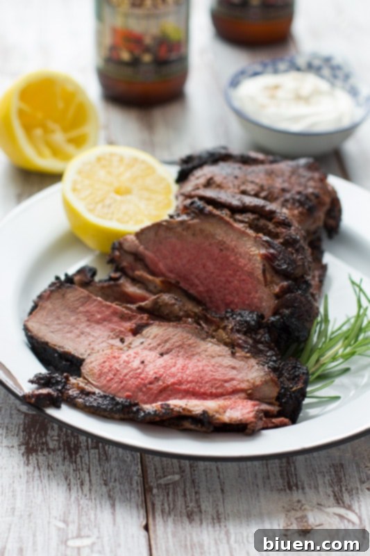 Mediterranean Grilled Lamb with Pale Ale Glaze