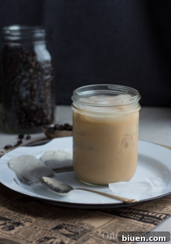 Chai's Dark Secret 41 Delicious Dirty Chai Tea Latte with espresso and chai tea blend