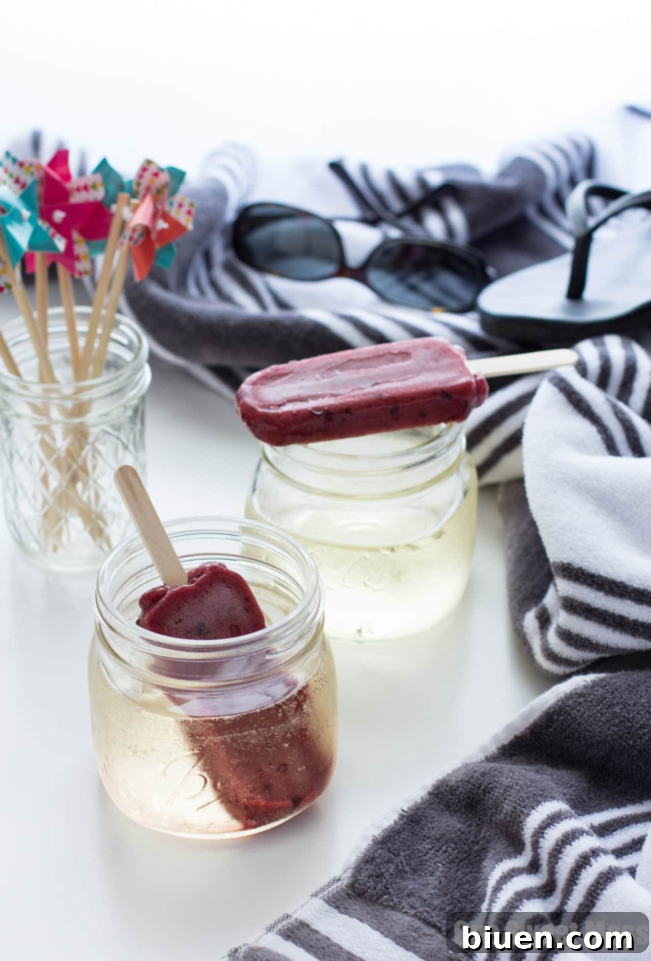 Thirsty Thursday: Frozen Fruit Prosecco Pops 13 Popsicle Prosecco Floats