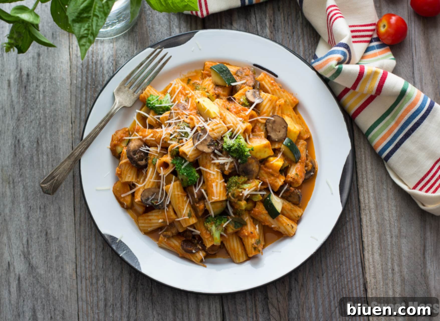 Roasting vegetables for marinara sauce on a baking sheet